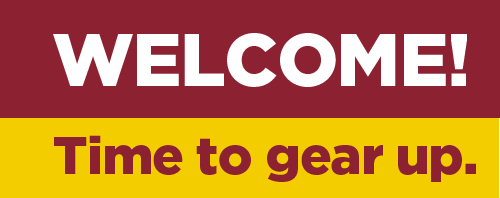 Welcome! Time to gear up.